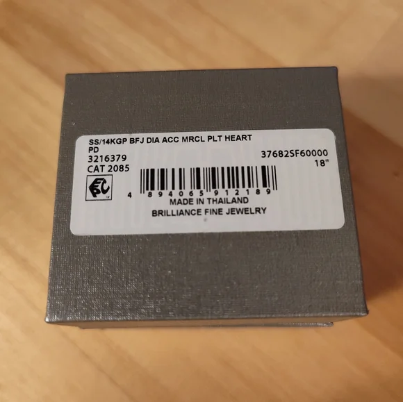 Brilliance Fine Jewelry Heart Necklace - Picture 5 of 6